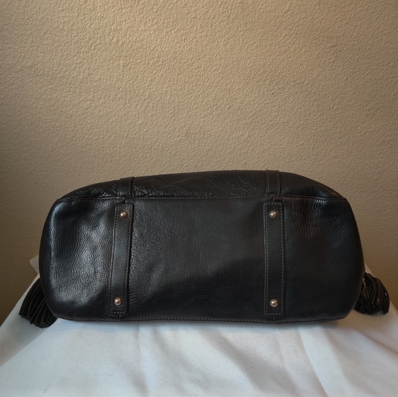 Dooney & Bourke Large Leather Satchel - Picture 3 of 5